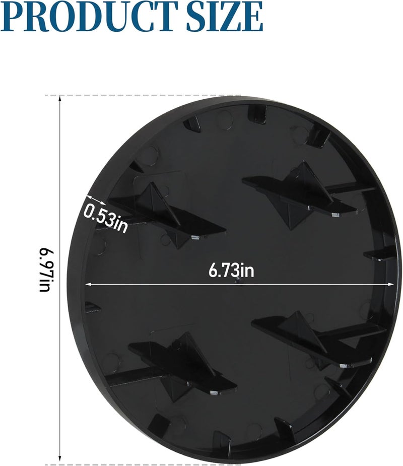 Rawolp Store Plastic Meter Blank for Milbank 6002 Plastic Electric Meter Cover Plate（black）1pack (4 pack) - Image 2